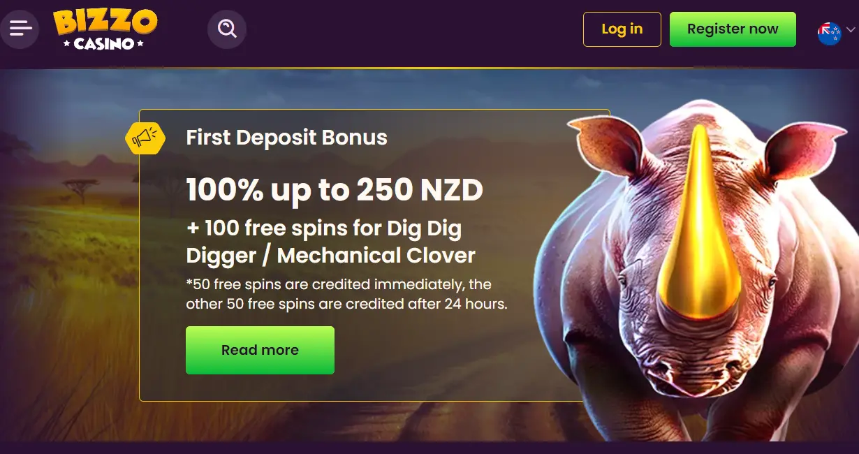 Bizzo Casino Bonus